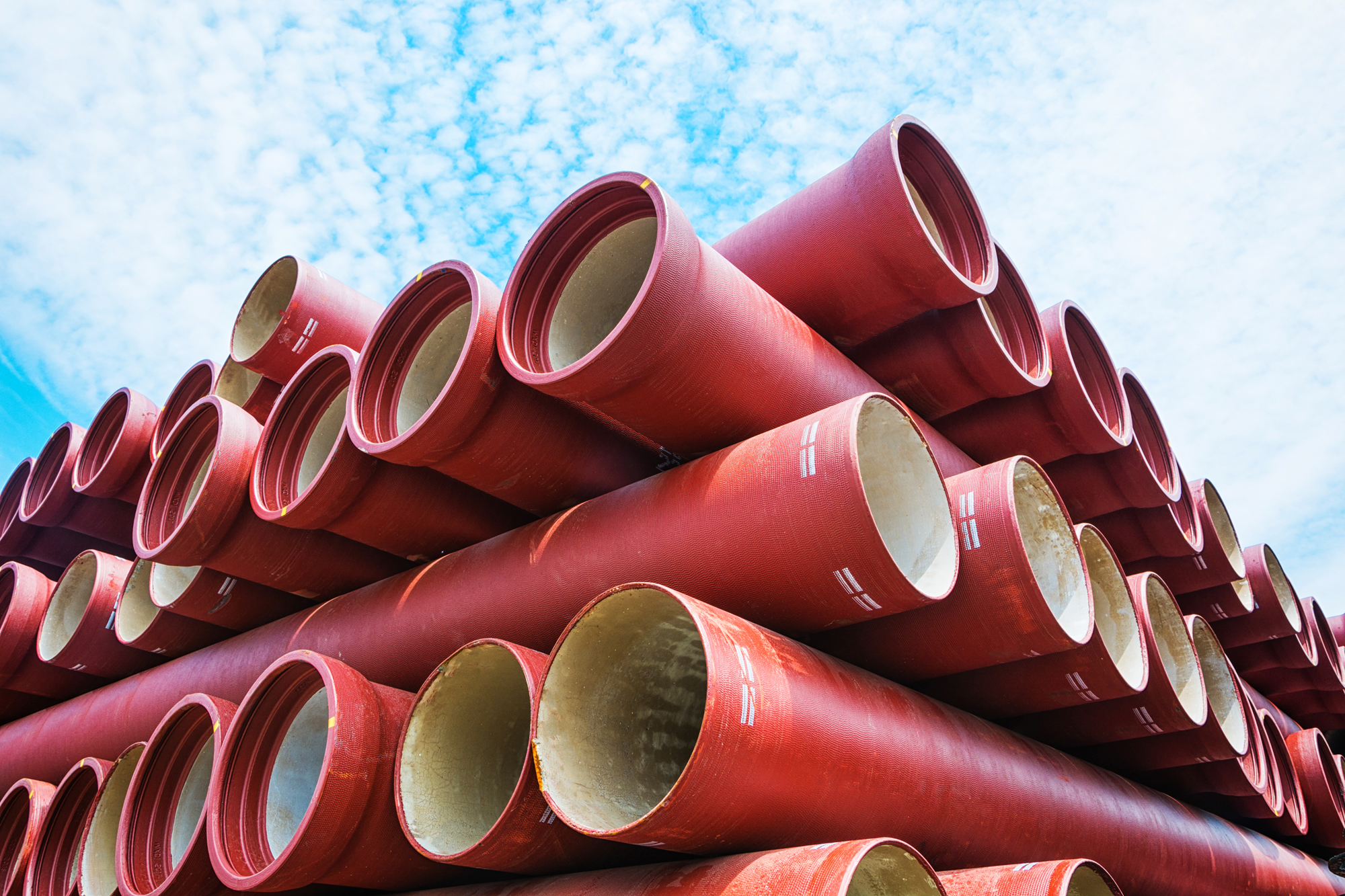 glassfibre reinforced pipe