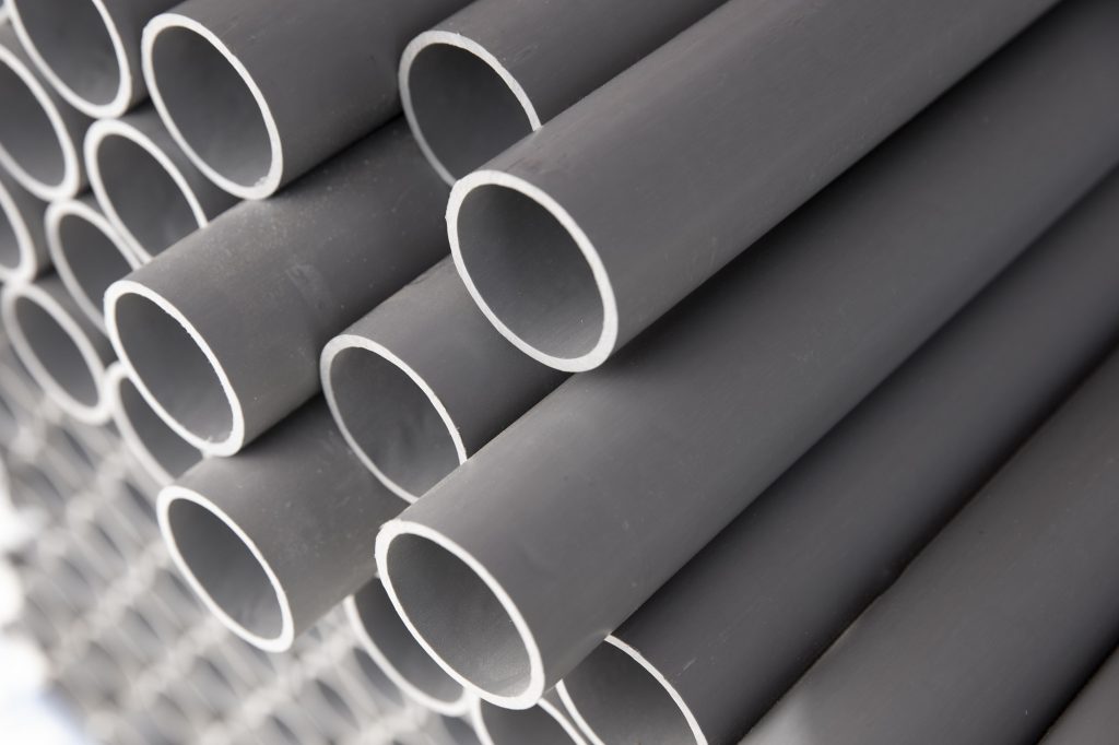minimalist construction pvc pipes assortment