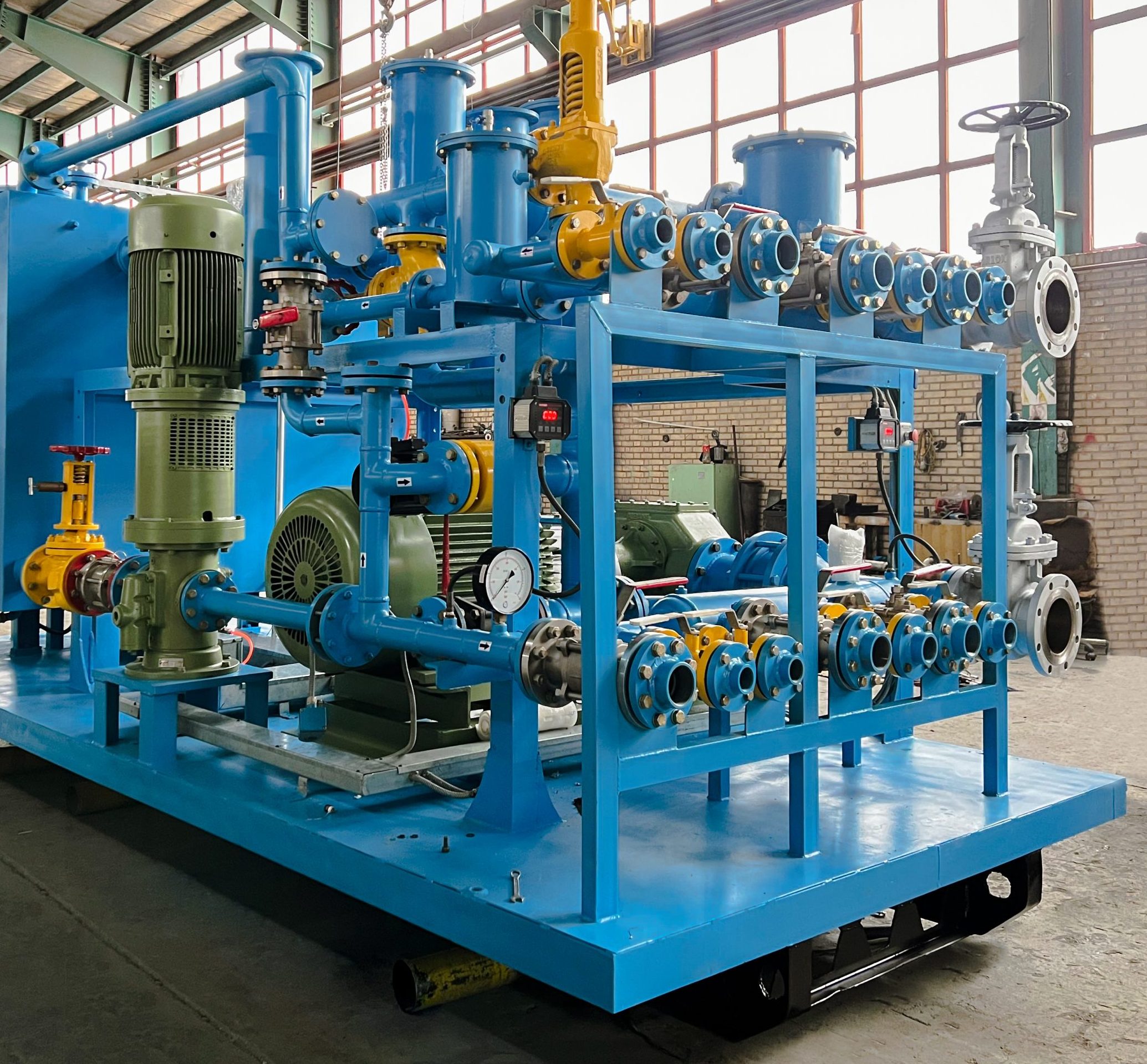oil flushing system